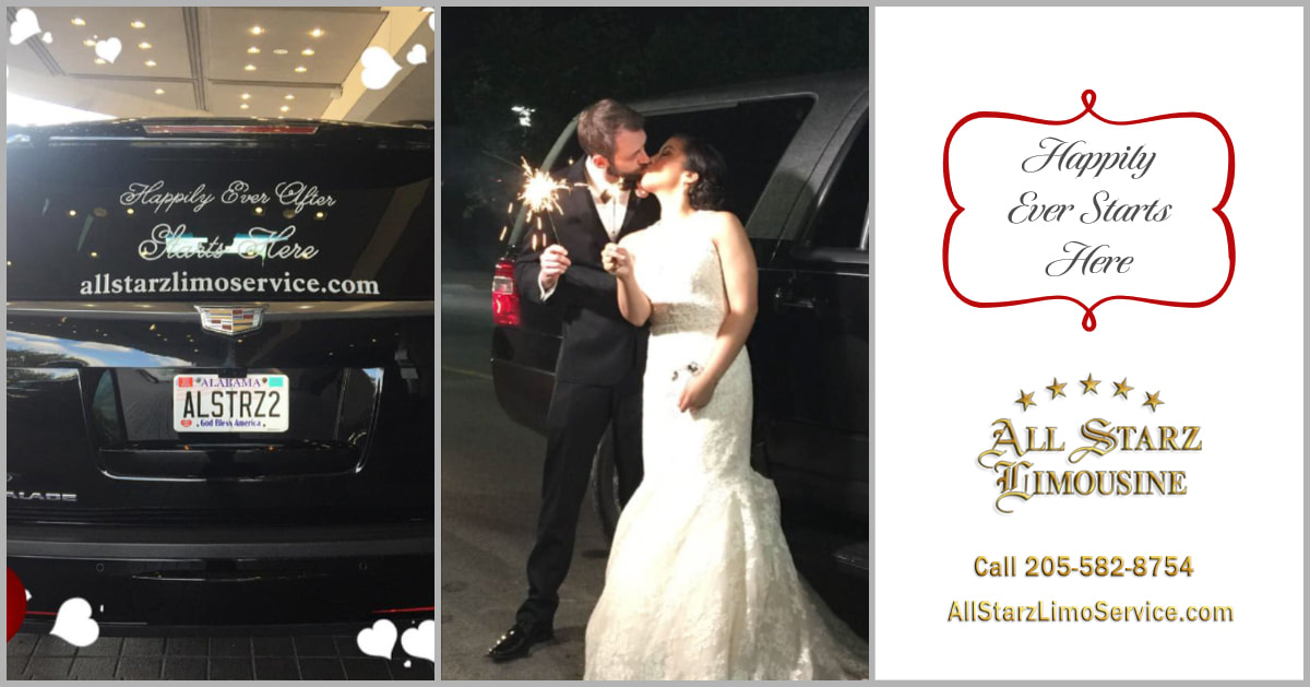 Happily Ever After Starts Here with All Starz Limousine Service