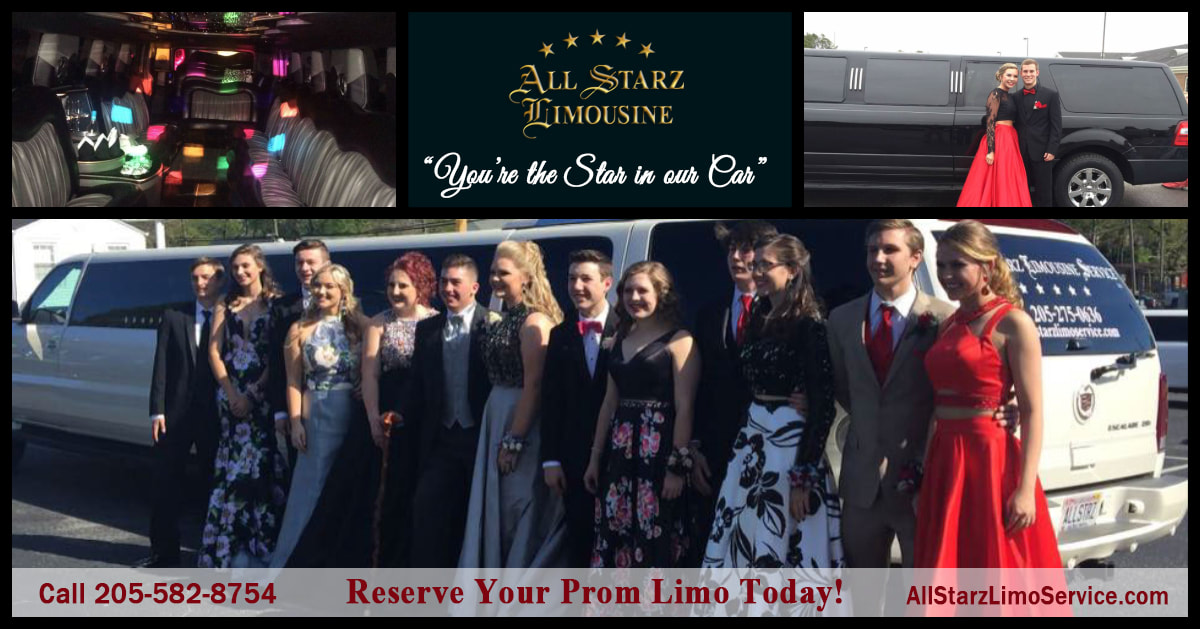 You're the Star in our Car when you reserve your limo with All Starz Limousine Service