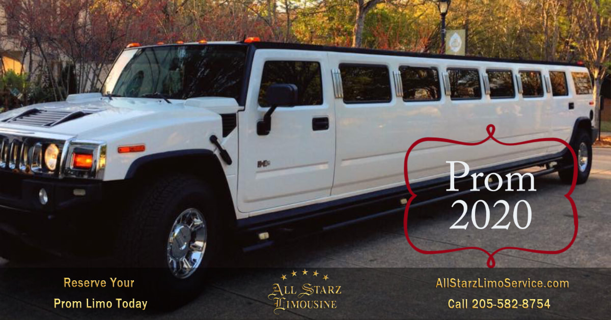Reserve your Prom 2020 Limo Today with All Starz Limo Service. Call 205-582-8754